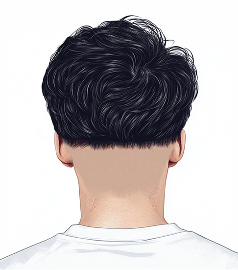 >비절개 모발이식 컷